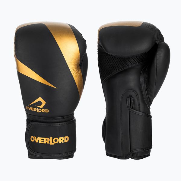 Overlord Боксови ръкавици Overlord Riven в черно и златно 100007