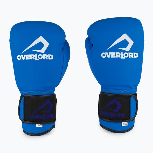 Overlord Сини боксови ръкавици Overlord Rage 100004-BL/10OZ
