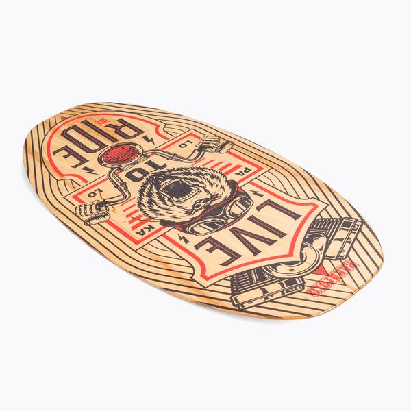 PAKALOLO Скимборд PAKALOLO Ride L/XL черен и бежов PK-17827