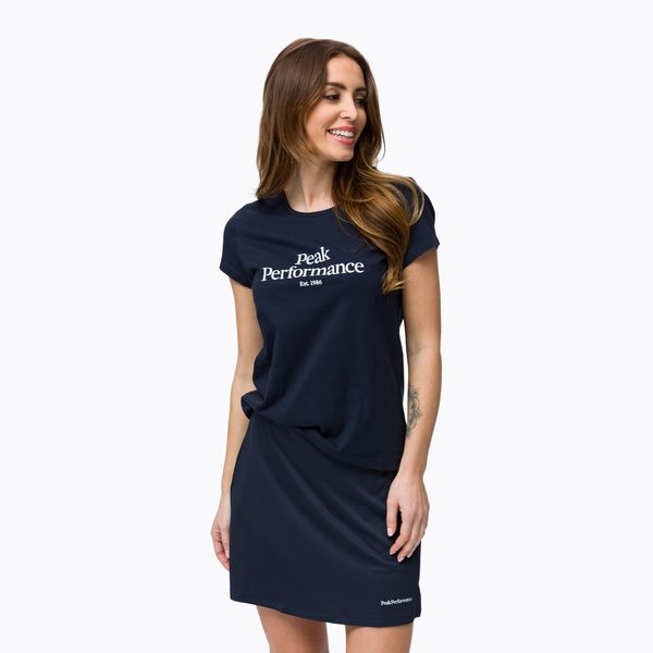 Peak Performance Дамска тениска за трекинг Peak Performance Original Tee navy blue G77280020