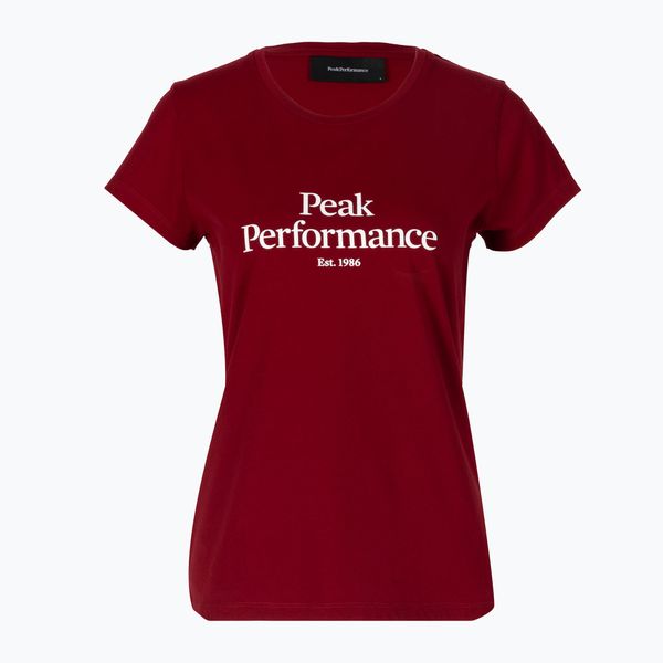 Peak Performance Дамска тениска за трекинг Peak Performance Original Tee red G77700310