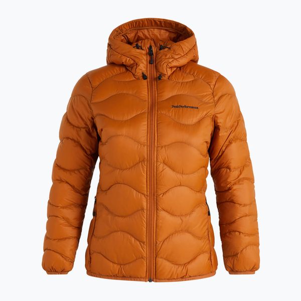 Peak Performance Дамско пухено яке Peak Performance Helium Down Hood brown G77852170