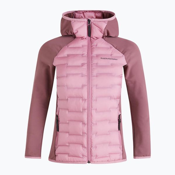 Peak Performance Дамско яке Peak Performance Argon Hybrid Hood Jacket pink G77859110