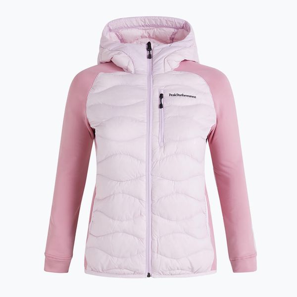 Peak Performance Дамско яке Peak Performance Helium Down Hybrid Hood Jacket Pink G77848130