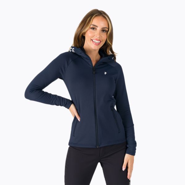 Peak Performance Дамско яке за трекинг Peak Performance Rider Zip Hood Navy blue G77256010