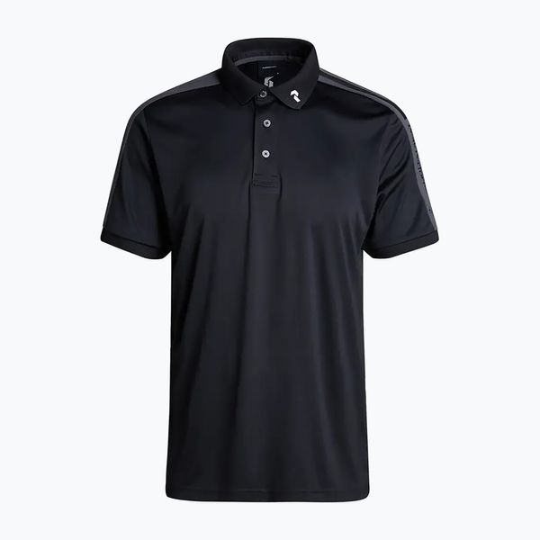 Peak Performance Мъжка тениска Peak Performance Player Polo Shirt black G77171090