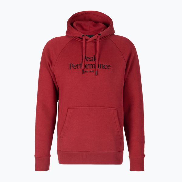 Peak Performance Мъжки суитшърт за трекинг Peak Performance Original Hood червен G77756330