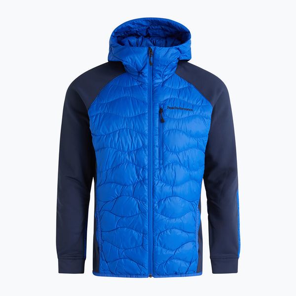 Peak Performance Мъжко яке Peak Performance Helium Down Hybrid Hood Jacket Blue G77855110