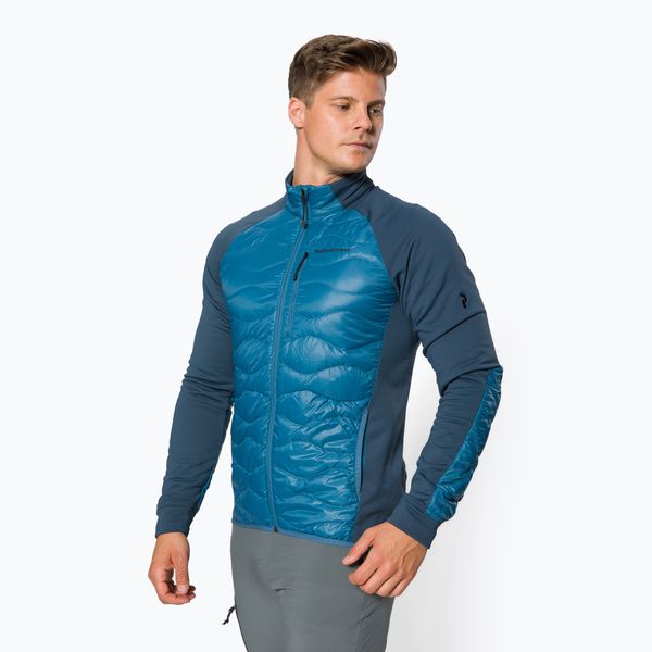 Peak Performance Мъжко яке Peak Performance Helium Down Hybrid Jacket blue G77228050