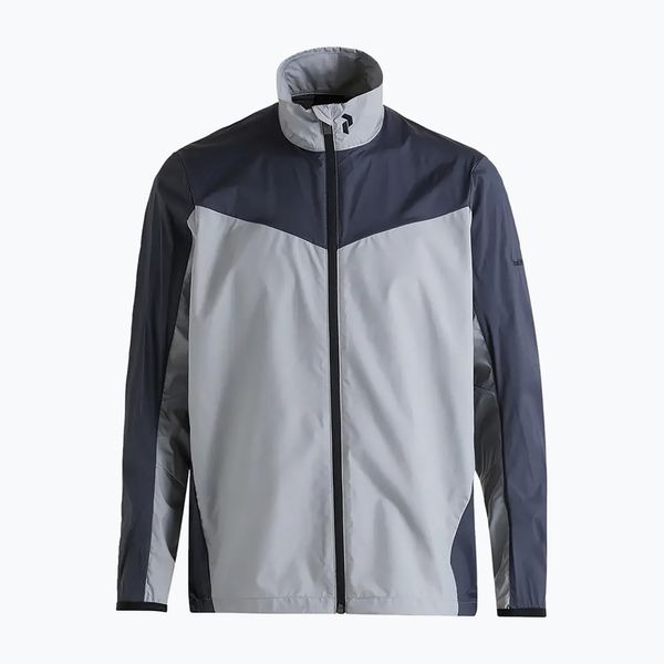 Peak Performance Мъжко яке за вятър Peak Performance Meadow сиво G77164050