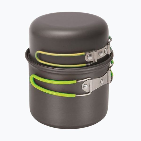 Pinguin Комплект съдове за готвене за туризъм Pinguin Solo сив PI02005
