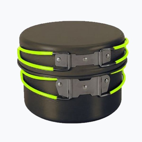 Pinguin Pinguin Quadri комплект съдове за пътуване черен PI04009