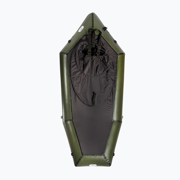 Pinpack Pinpack Packraft Компактен понтон с палуба зелен