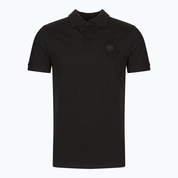 Pitbull West Coast Мъжка поло риза Pitbull Slim Logo black 210203900903