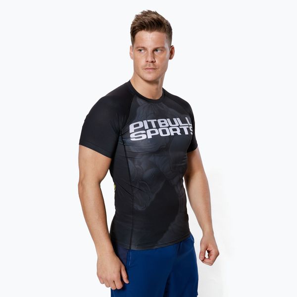 Pitbull West Coast Мъжки предпазител Pitbull T-S Rash Master Of Boxing black 969027900204