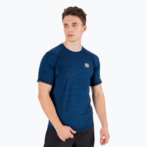 Pitbull West Coast Мъжки ръкав Pitbull Performance Small Logo Rashguard тъмносин 962202580901