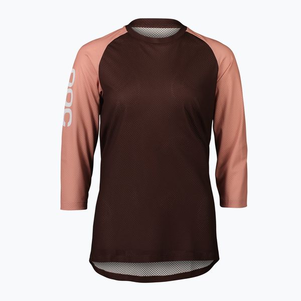 POC Дамско колоездачно трико POC MTB Pure 3/4 Jersey brown 52848-8527