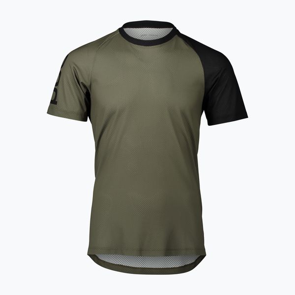 POC Мъжка колоездачна фланелка POC MTB Pure green/black 52842