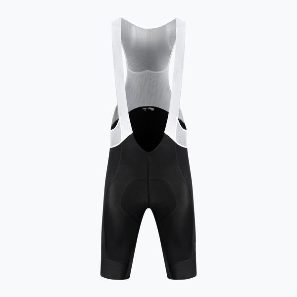 POC Мъжки къси панталони за колоездене POC Aero Bib Shorts VPDs black/white 58149