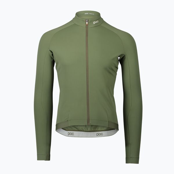 POC Мъжко колоездачно трико POC Ambient Thermal Jersey green 53164-1460