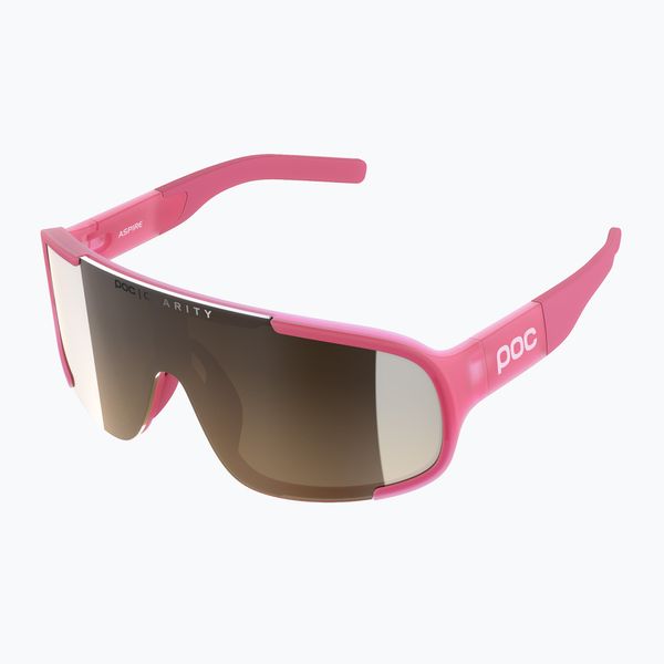 POC POC Aspire очила за колоездене actinium pink translucent/clarity trail silver ASP2012_1729/BSM