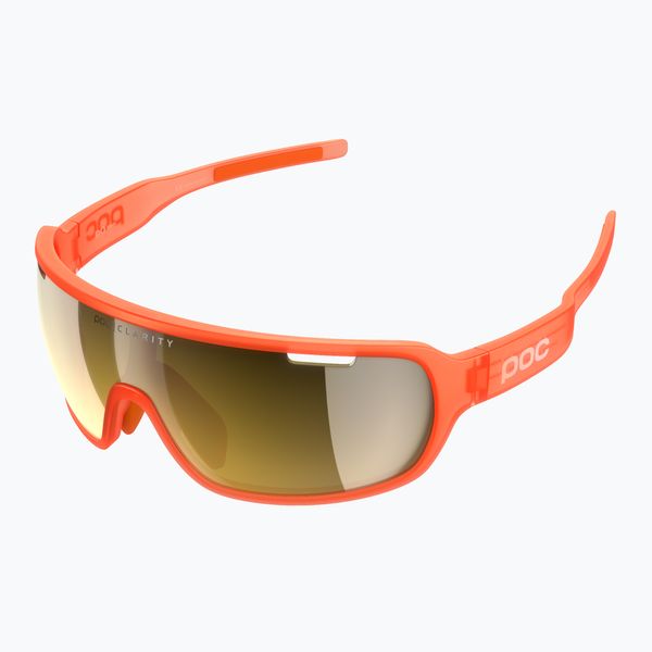 POC POC Do Blade флуоресцентно оранжеви полупрозрачни/ясни очила за колоездене DOBL5012_1230/VGM