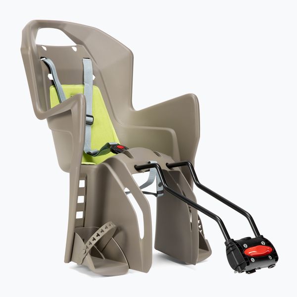 POLISPORT Детска седалка за велосипед POLISPORT Koolah FF 29 кафява FO 8631400030