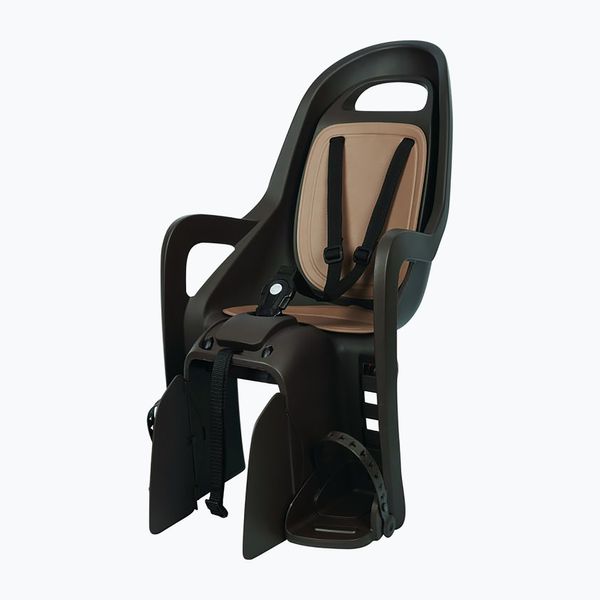 Polisport Седалка за велосипед Polisport Groovy Maxi FF 29 кафява FO задна рамка 8406000033