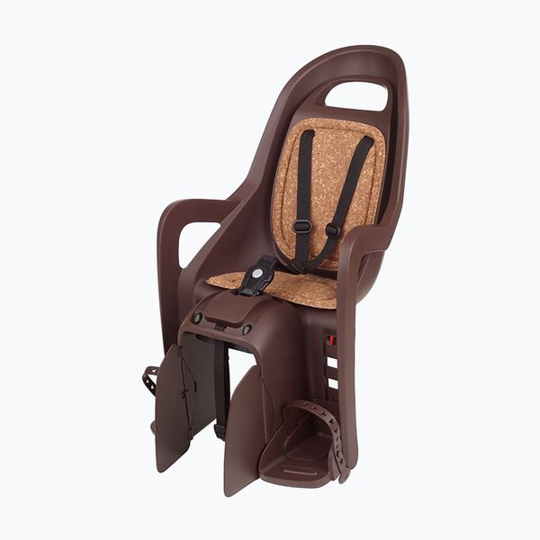 Polisport Седалка за велосипед Polisport Groovy RS+ ECO кафява FO задна рамка 8640700012