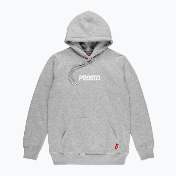 prosto Мъжка блуза с качулка PROSTO Doit сив KL222MSWE21933