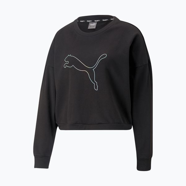 PUMA Дамски суитшърт за тренировки PUMA Nova Shine Pull Over black 523085