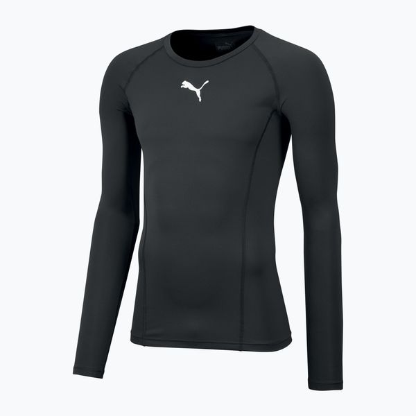 PUMA Детска футболна фланелка PUMA Liga Baselayer черна 655921 03