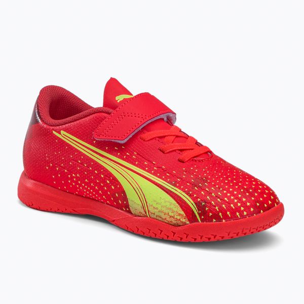 PUMA Детски футболни обувки PUMA Ultra Play It V оранжево 106929 03