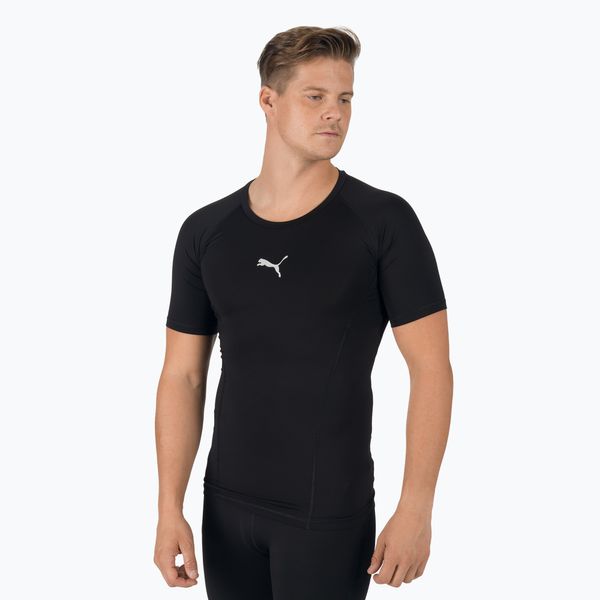 PUMA Мъжка футболна фланелка PUMA Liga Baselayer Tee black 655918_03