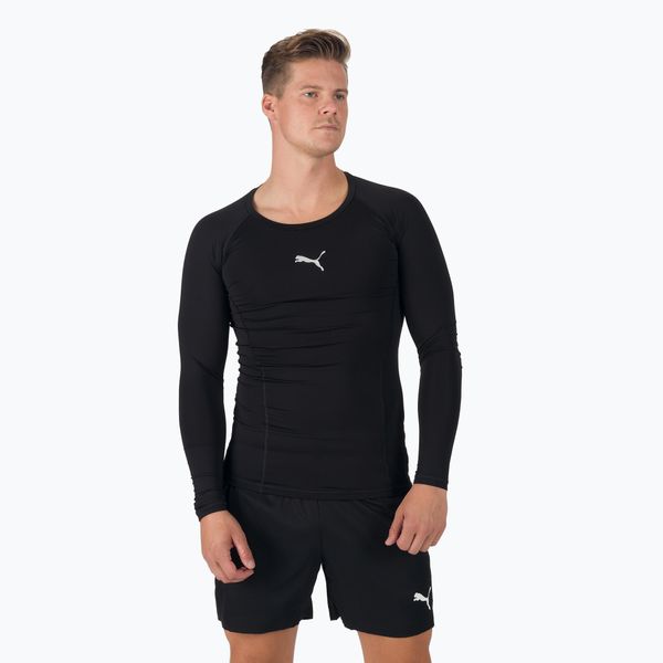 PUMA Мъжка футболна фланелка PUMA Liga Baselayer Tee black 655920_03