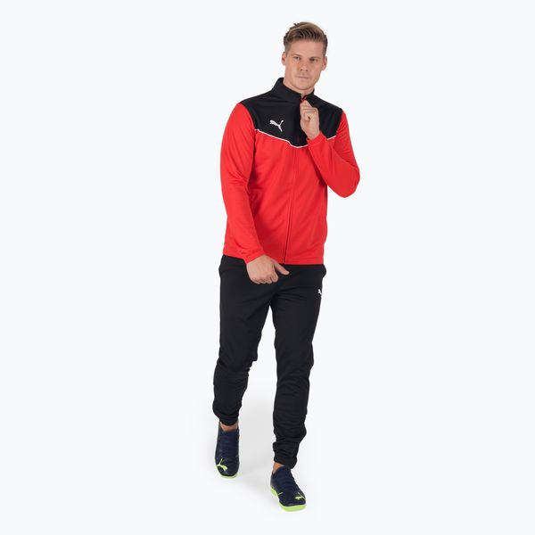 PUMA Мъжки анцуг Puma Individualrise Black/red 65753401