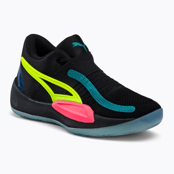 PUMA Мъжки баскетболни обувки PUMA Rise Nitro черен 377012 03