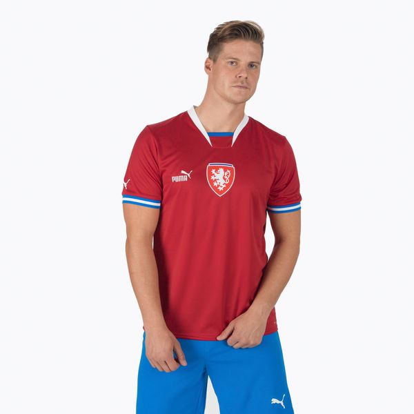 PUMA Мъжки футболни фланелки PUMA Facr Home Jersey Replica red 765865_01