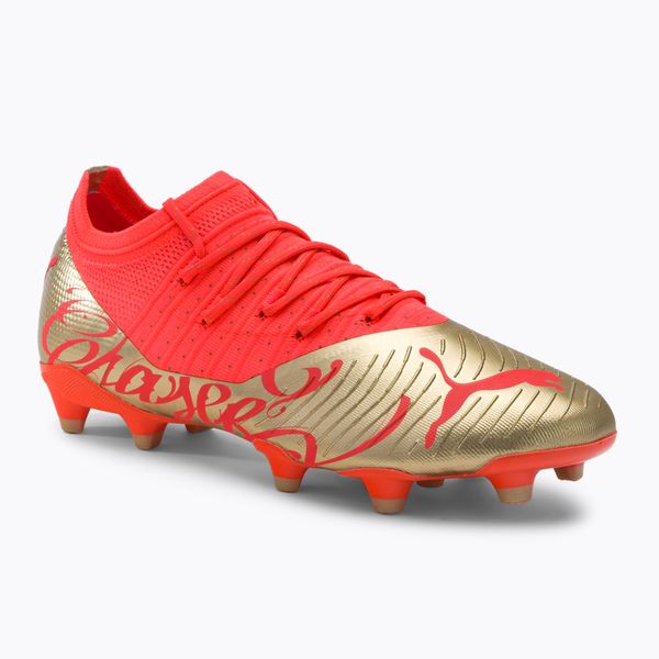 PUMA Мъжки футболни обувки PUMA Future Z 2.4 Neymar Jr. FG/AG оранжево-златист 10710501