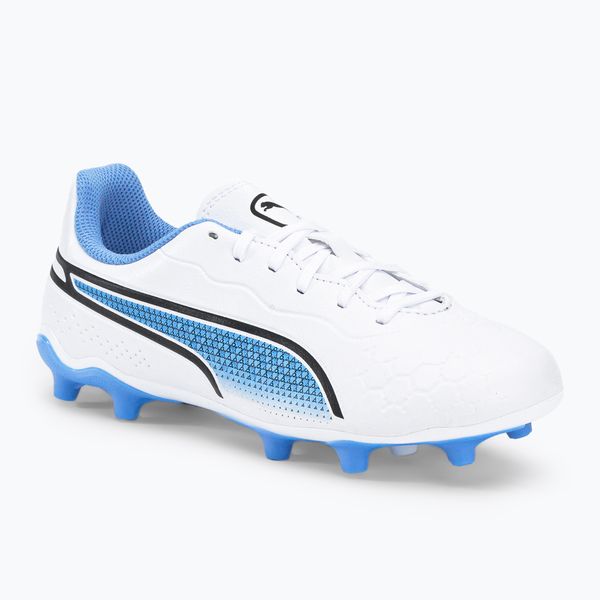 PUMA PUMA King Match FG/AG детски футболни обувки бял 107266