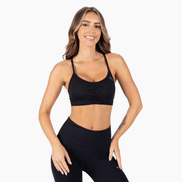 PUMA Сутиен за тренировка за жени PUMA Low Impact Studio black 521602_01