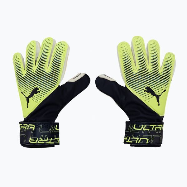 PUMA Вратарски ръкавици PUMA Ultra Protect 3 RC черно-зелени 041819 01
