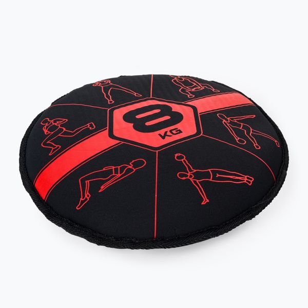 Pure2Improve Пясъчна чанта 8 кг Pure2Improve Sandbell черна/червена P2I201240