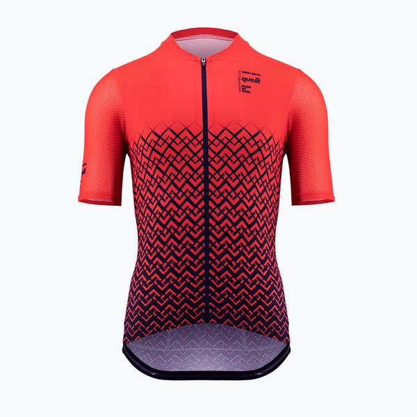 Quest Мъжка колоездачна фланелка Quest Limone 23 червена