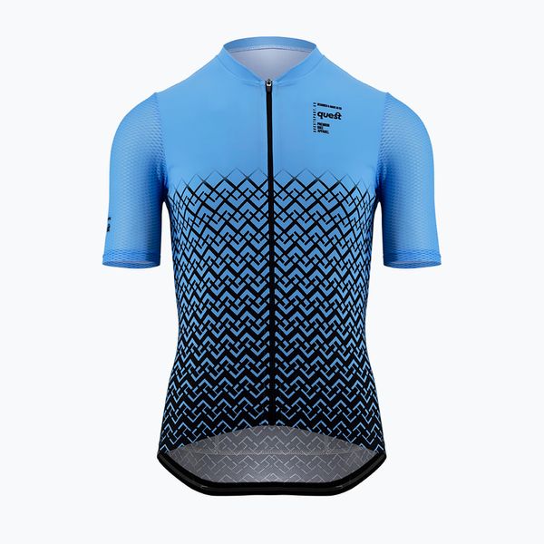 Quest Мъжка колоездачна фланелка Quest Limone 23, синя