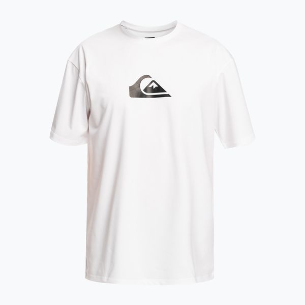 Quiksilver Мъжка тениска Quiksilver Solid Streak с UPF 50+, бяла EQYWR03386-WBB0