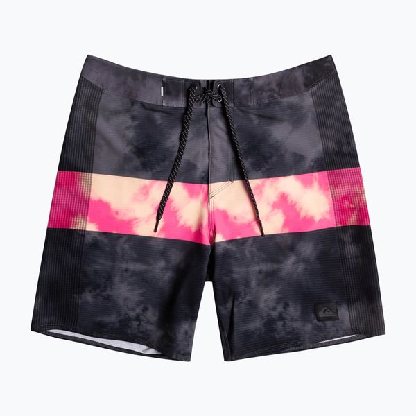 Quiksilver Мъжки къси панталони за плуване Highlite Arch 19 Quiksilver Grey Pink EQYBS04648-MJY6