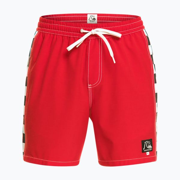 Quiksilver Мъжки къси панталони за плуване Quiksilver Original Arch Volley 17" червени EQYJV03995-RQC0