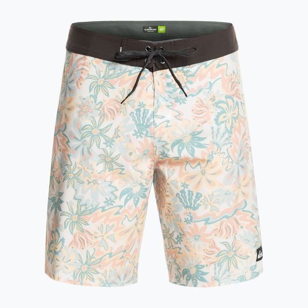 Quiksilver Мъжки къси панталони за плуване Quiksilver Surfsilk QS 69 19" white EQYBS04773-WDW6