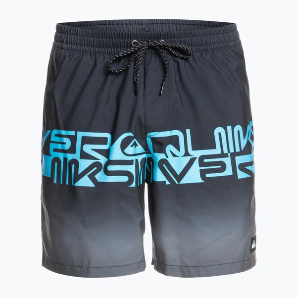 Quiksilver Мъжки къси панталони за плуване Quiksilver Word block 17 black EQYJV03859-KVJ6